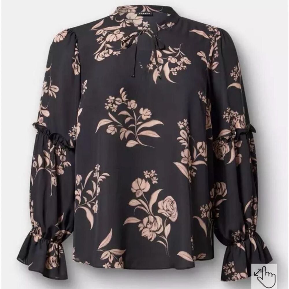 Torrid Women's multi Blouse